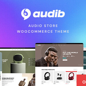 Audib – Audio Store WooCommerce Theme