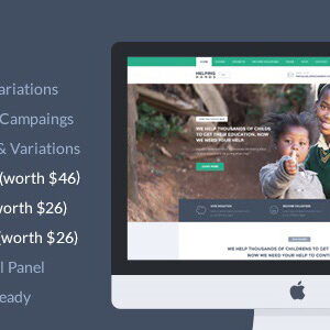 Charity WordPress Theme | HelpingHands