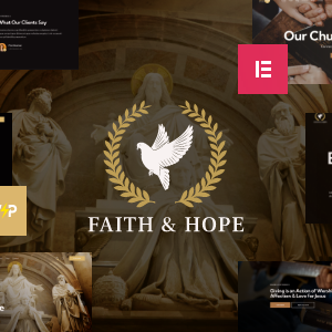 Faith & Hope | A Modern Church & Religion Non-Profit WordPress Theme