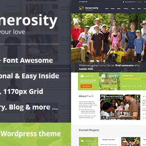 Generosity – Charity Non-profit WordPress Theme
