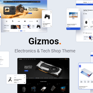 Gizmos – Electronics & Tech Shop Theme