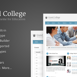 Grand College – WordPress Theme For Education