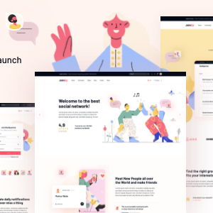 Join Up – BuddyPress Community Theme