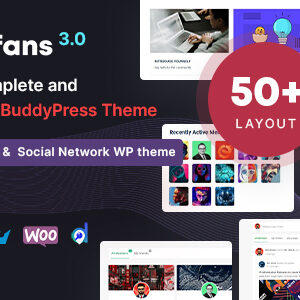 MetaFans – Community & Social Network BuddyPress Theme