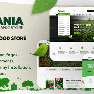 Organia – Organic Food Store WordPress Theme