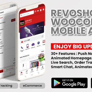 RevoSHOP – Flutter Woocommerce / eCommerce Full App Android iOS – Fashion Electronic Grocery Others
