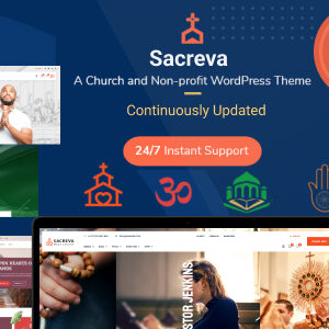 Sacreva – Church WordPress Theme