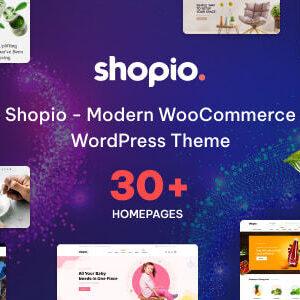Shopio – Multipurpose WooCommerce WordPress Theme