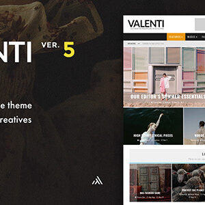 Valenti – WordPress HD Review Magazine News Theme