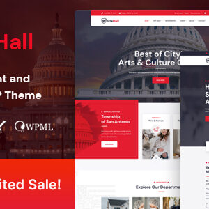 White Hall – Municipal and Government WordPress Theme