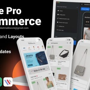 WooStore Pro WooCommerce – Flutter Full App E-commerce with Multi vendor marketplace support
