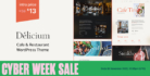 Delicium | Restaurant & Cafe WordPress Theme