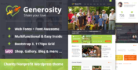 Generosity – Charity Non-profit WordPress Theme