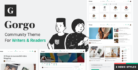 Gorgo – Multi-Purpose Collaborative Blog & Community BuddyPress Theme