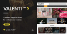 Valenti – WordPress HD Review Magazine News Theme